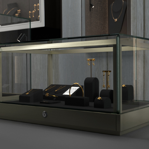 FANXI jewelry display counter_black jewelry stand_jewelry ring holder