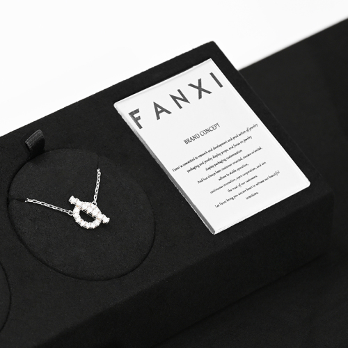 FANXI jewelry display counter_black jewelry stand_jewelry ring holder