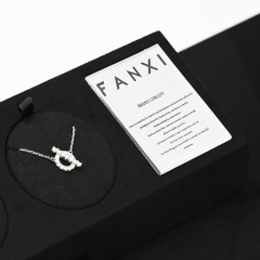 FANXI jewelry display counter_black jewelry stand_jewelry ring holder