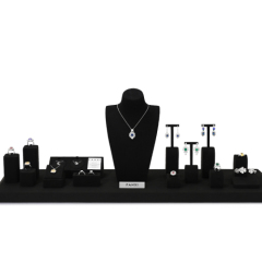FANXI jewelry display counter_black jewelry stand_jewelry ring holder