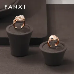 FANXI fashion brown colour jewellery display