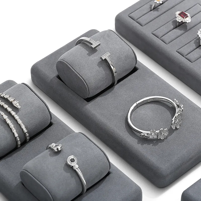 FANXI retail display jewelry_gray jewelry stand_cute jewelry holder