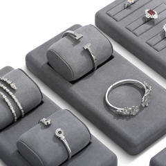 FANXI retail display jewelry_gray jewelry stand_cute jewelry holder