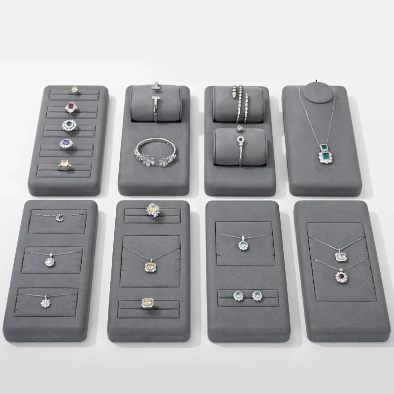 FANXI retail display jewelry_gray jewelry stand_cute jewelry holder