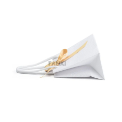 FANXI Wholesale Custom Logo Paper Shopping Bags With Ribbon And Handle For Jewelry Watch Cloth Cosmetic Packaging Luxury White Paper Gift Bag