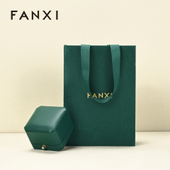 FANXI new arrival Multicolored Natural silk Jewelry Bag
