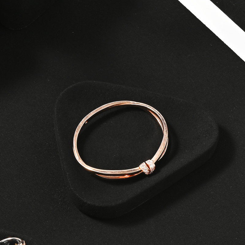 FANXI new arrival Black Microfiber earring display