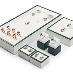 FANXI factory custom logo counter jewellery display stand set