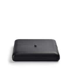 FANXI factory customize logo colour black leather jewellery packing boxc