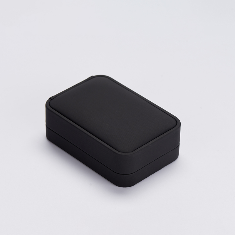 FANXI custom logo & colour leather jewelry box with microfiber inside