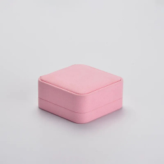 FANXI custom pink microfiber jewelry bangle packing box