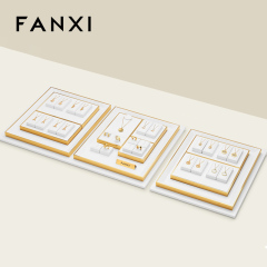 FANXI high quality Brown Metal luxurious jewelry display