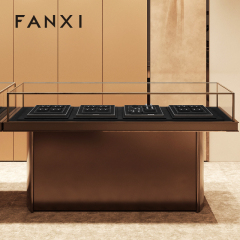 FANXI high quality Black Metal luxurious jewelry display