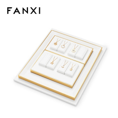 FANXI high quality Brown Metal luxurious jewelry display