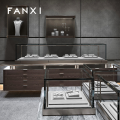 FANXI hot sale Gray Microfiber display for jewelry