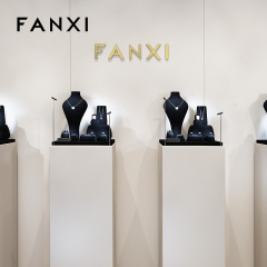 FANXI high end Black Microfiber jewelry presentation