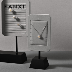 FANXI high quality Black Baking paint jewelry stand