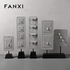 FANXI high quality Black Baking paint jewelry stand