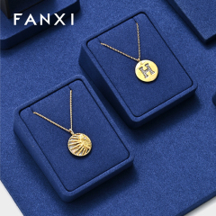 FANXI Multiple colors available Microfiber Jewelry portrait stand