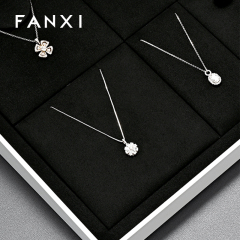 FANXI high end Baking paint Black Jewelry display set series
