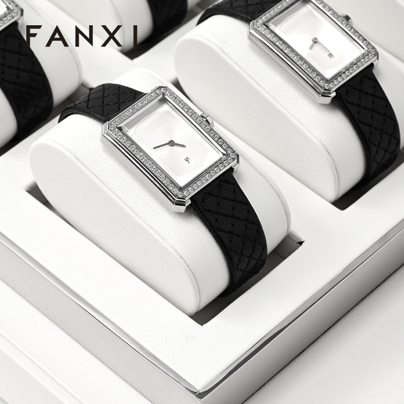 FANXI wholesale White Metal wrist watch display stand