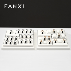 FANXI wholesale White Metal wrist watch display stand