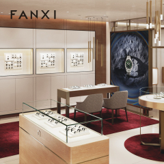 FANXI wholesale White Metal wrist watch display stand