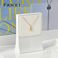 FANXI factory White Baking paint Jewelry display set series