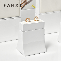 FANXI factory White Baking paint Jewelry display set series