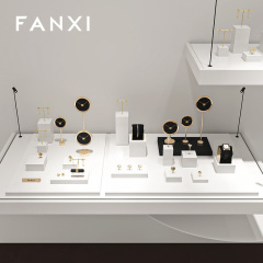 FANXI high end Black Baking paint and metal jewelry display