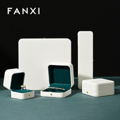 FANXI high quality aquamarine Velvet Jewelry box