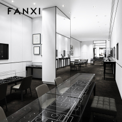 FANXI fashion Black metal luxury jewellery display