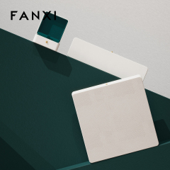 FANXI high quality aquamarine Velvet Jewelry box