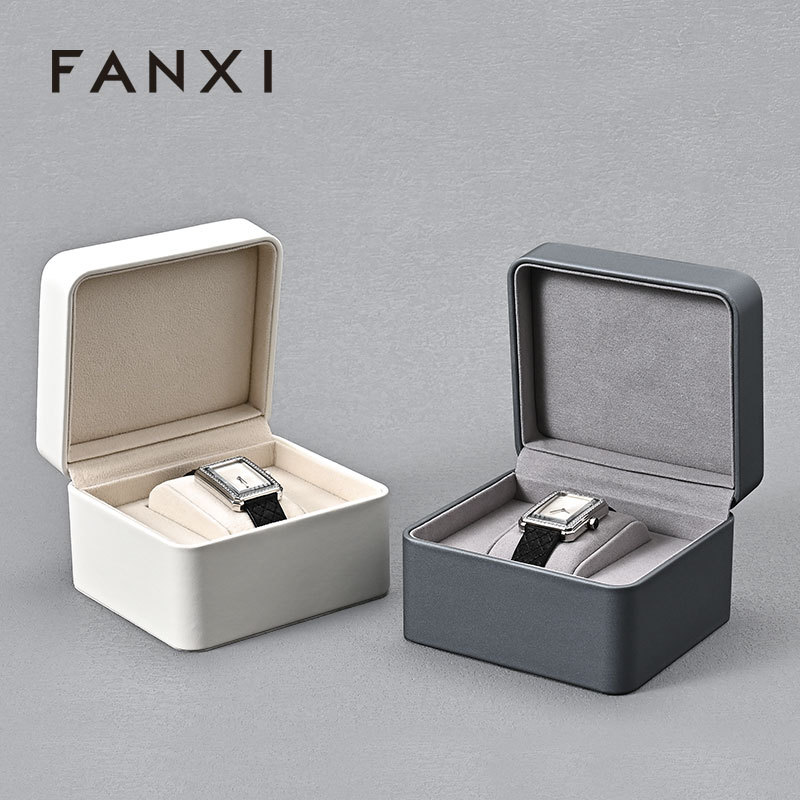 FANXI hot sale Multi-color optional microfiber Watch storage box