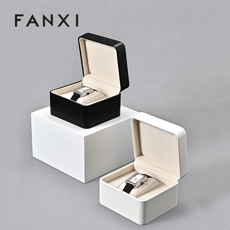 FANXI hot sale Multi-color optional microfiber Watch storage box