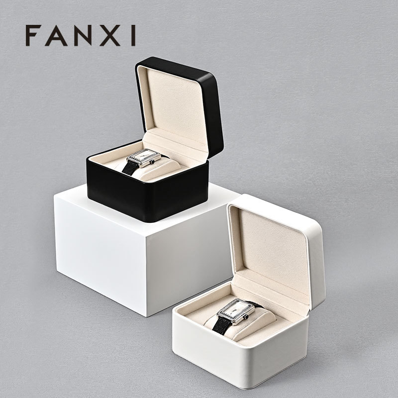 FANXI hot sale Multi-color optional microfiber Watch storage box
