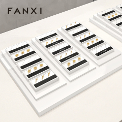 FANXI Factory White lacquer luxury jewellery display