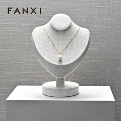 FANXI Fashion Multi-coloroptional linen Portrait Display