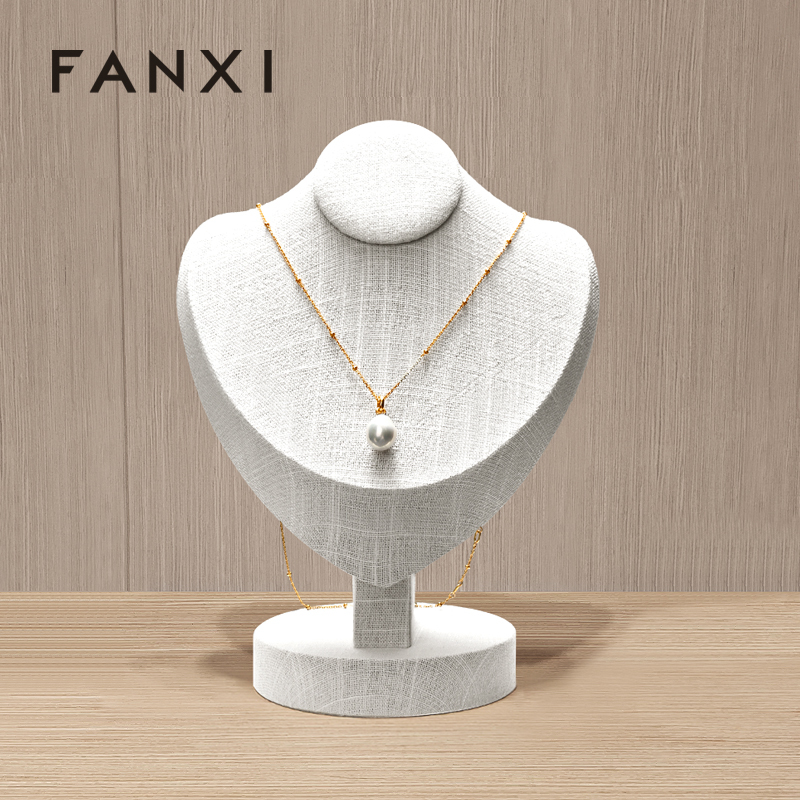 FANXI Fashion Multi-coloroptional linen Portrait Display