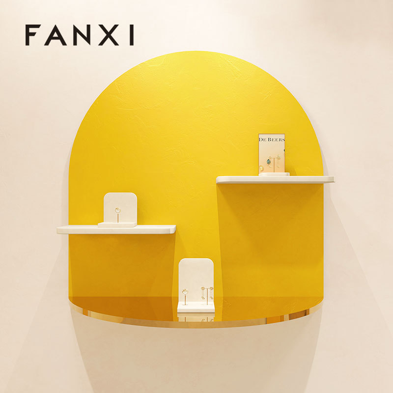 FANXI Luxury Metal Available in multiple colors Jewelry combination set