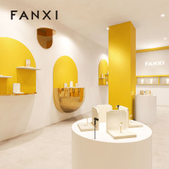 FANXI Luxury Metal Available in multiple colors Jewelry combination set