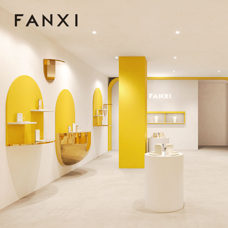 FANXI Luxury Metal Available in multiple colors Jewelry combination set