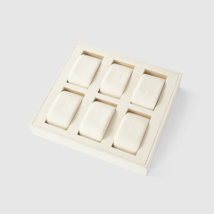 FANXI Custom microfiber Beige watch display set