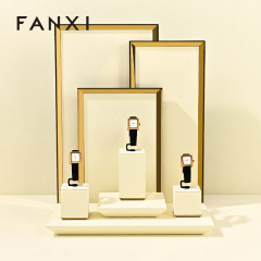 FANXI Wholesale Microfiber rice metal Jewelry set