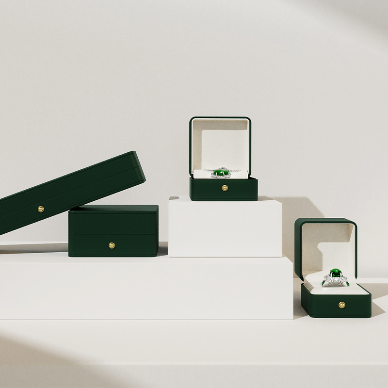 FANXI Factory Green Special paper Jewelry bag