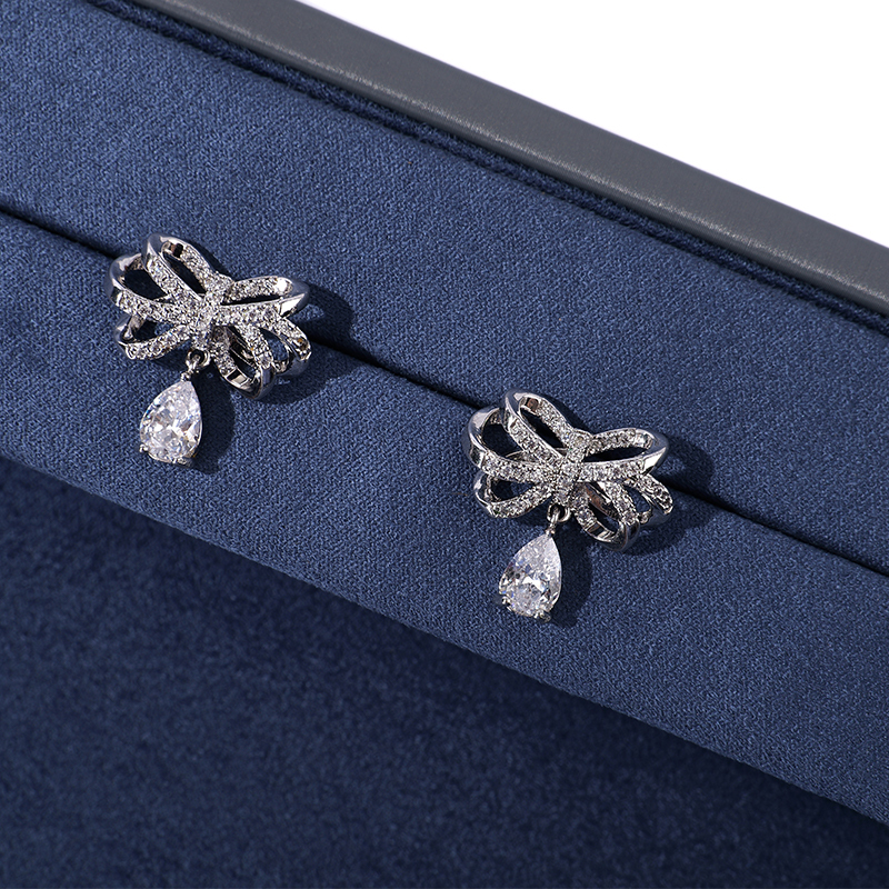 FANXI Hot sale Leather and Suede Green Blue Jewelry Box