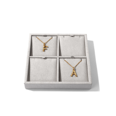FANXI Custom Microfber Grey Jewelry display set