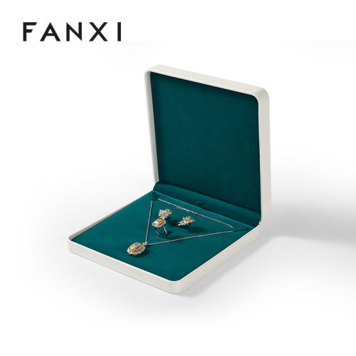 FANXI High quality Green leather Large set box