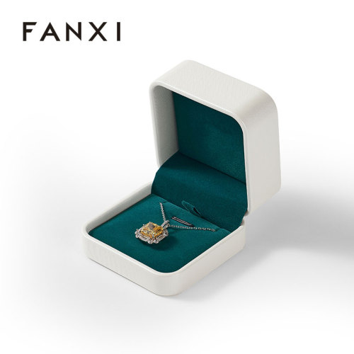 FANXI Custom Green leather Pendant box