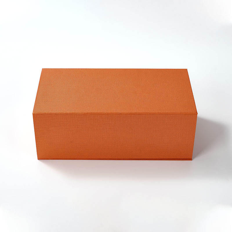 FANXI Custom orange suede leatherette pap outer box